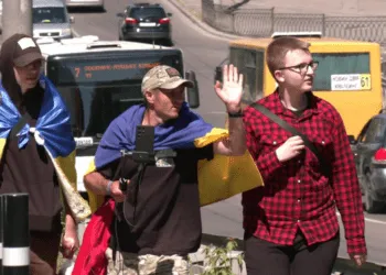 Ветеран влаштував піший марафон з Луцька до Рівного за чотири дні: він збирав гроші на дрони для ЗСУ