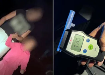 В Рівному поліція зупинила п'яну водійку, яка наражала на небезпеку малолітніх дітей