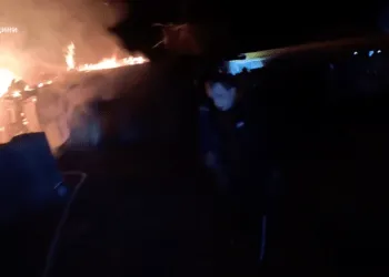 На Рівненщині в пожежі загинула худоба