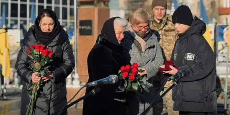 У Костопільській громаді вручили посмертну нагороду родині загиблого Героя