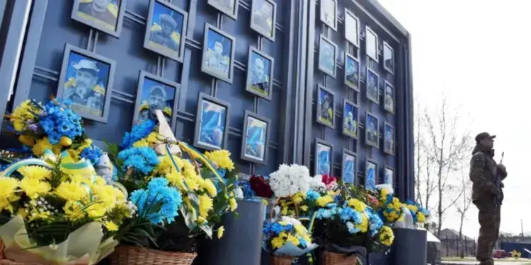 На Рівненщині у Білокриницькій громаді вшанували пам'ять загиблих нацгвардійців