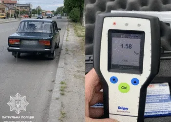 У Дубні виявили нетверезого водія, який керував авто без паска безпеки