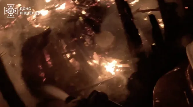 Смертельна пожежа на Рівненщині: загинув 66-річний чоловік