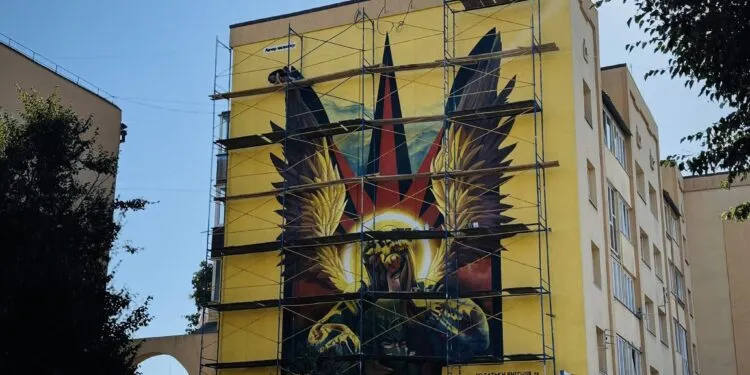 У центрі Костополя з’явиться мурал пам’яті загиблих Героїв громади