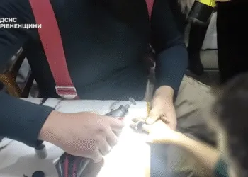 На Рівненщині рятувальники зняли кільце з пальця 7-річного хлопчика (ВІДЕО)