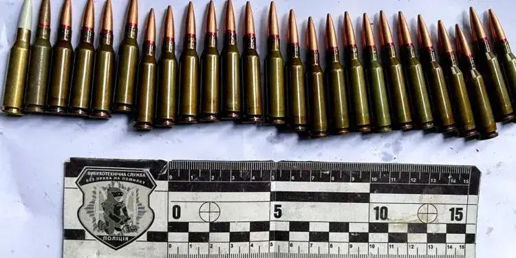 На Рівненщині чоловік зберігав гранату та патрони у власному будинку