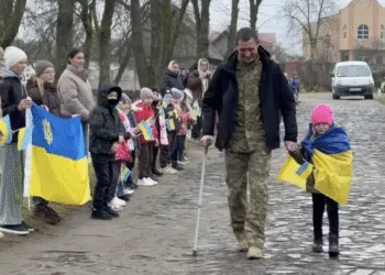 На Рівненщині зустріли Героя, який повернувся з полону