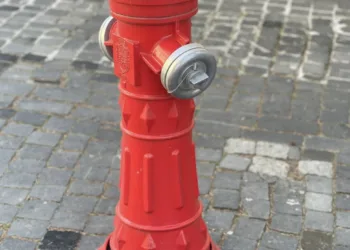 У Рівному під час гасіння пожежі після атаки вперше використали наземний пожежний гідрант