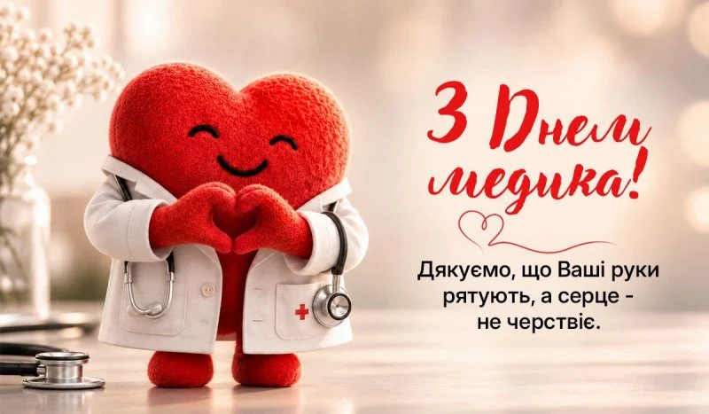 27 липня – День медичного працівника: добірка привітань, які варто надіслати сьогодні