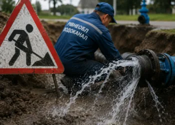 Сім населених пунктів Рівненщини тимчасово залишилися без води через аварію