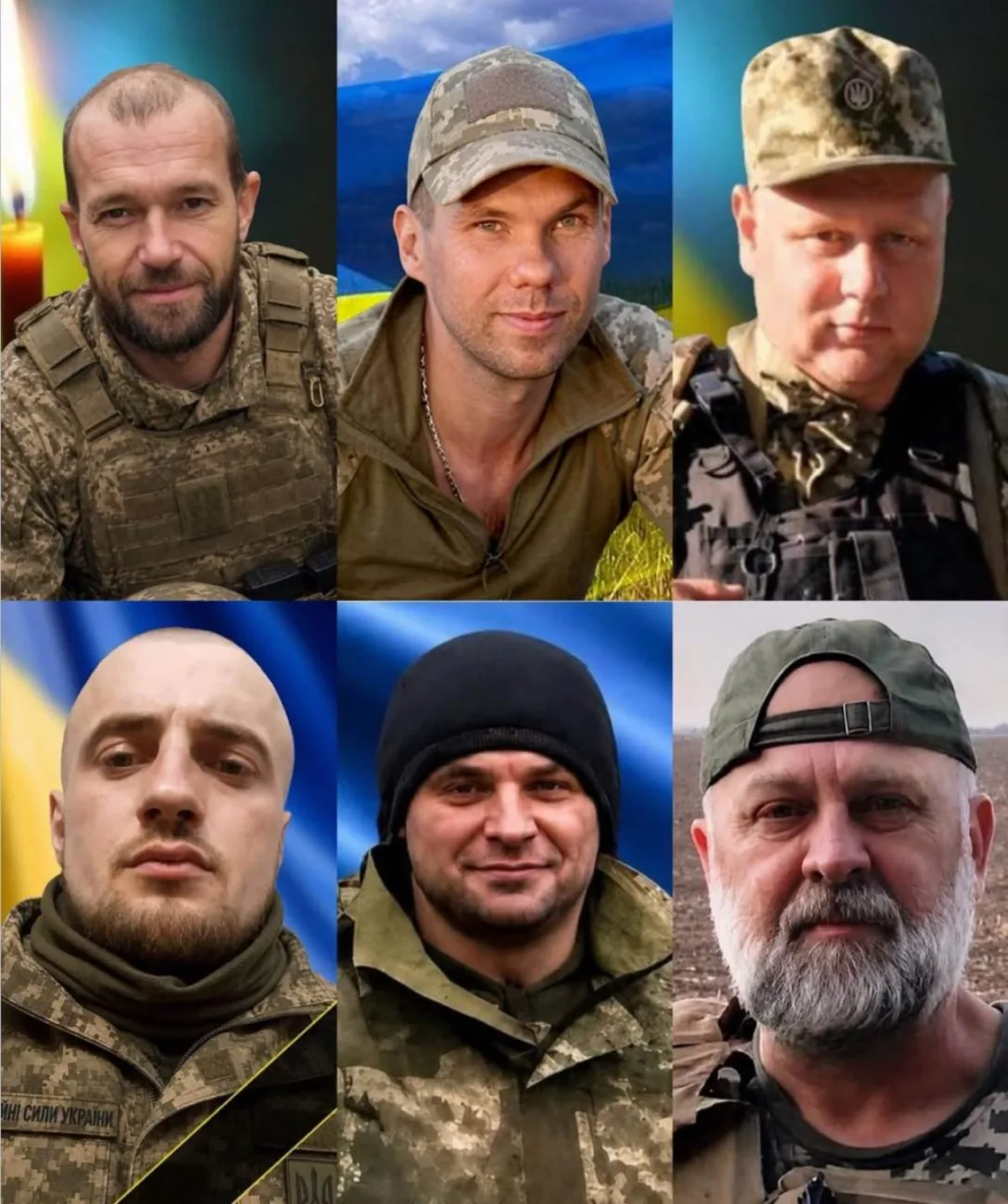 На Рівненщині в останню путь провели шістьох військових, які загинули, захищаючи Україну