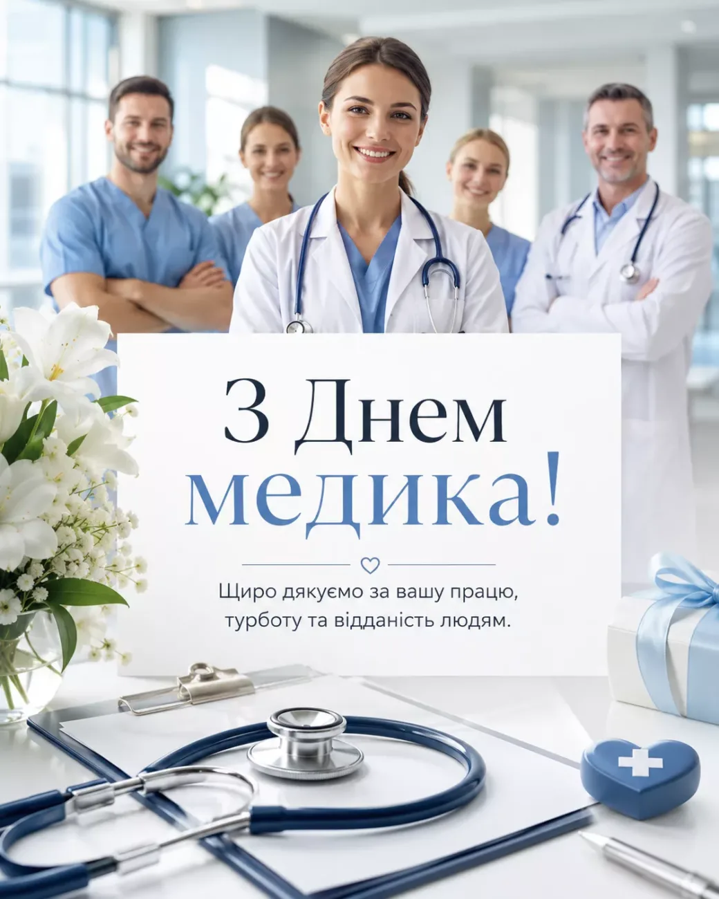 27 липня – День медичного працівника: добірка привітань, які варто надіслати сьогодні
