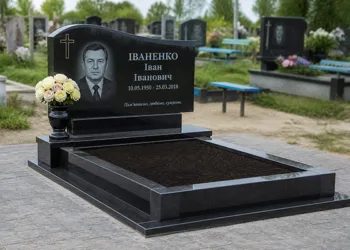 Одинарні пам’ятники з граніту
