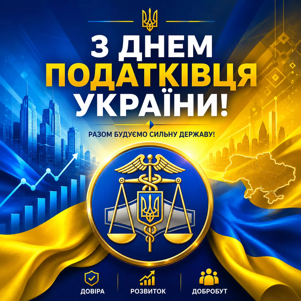 День податківця України 2026: найкращі привітання та побажання до професійного свята