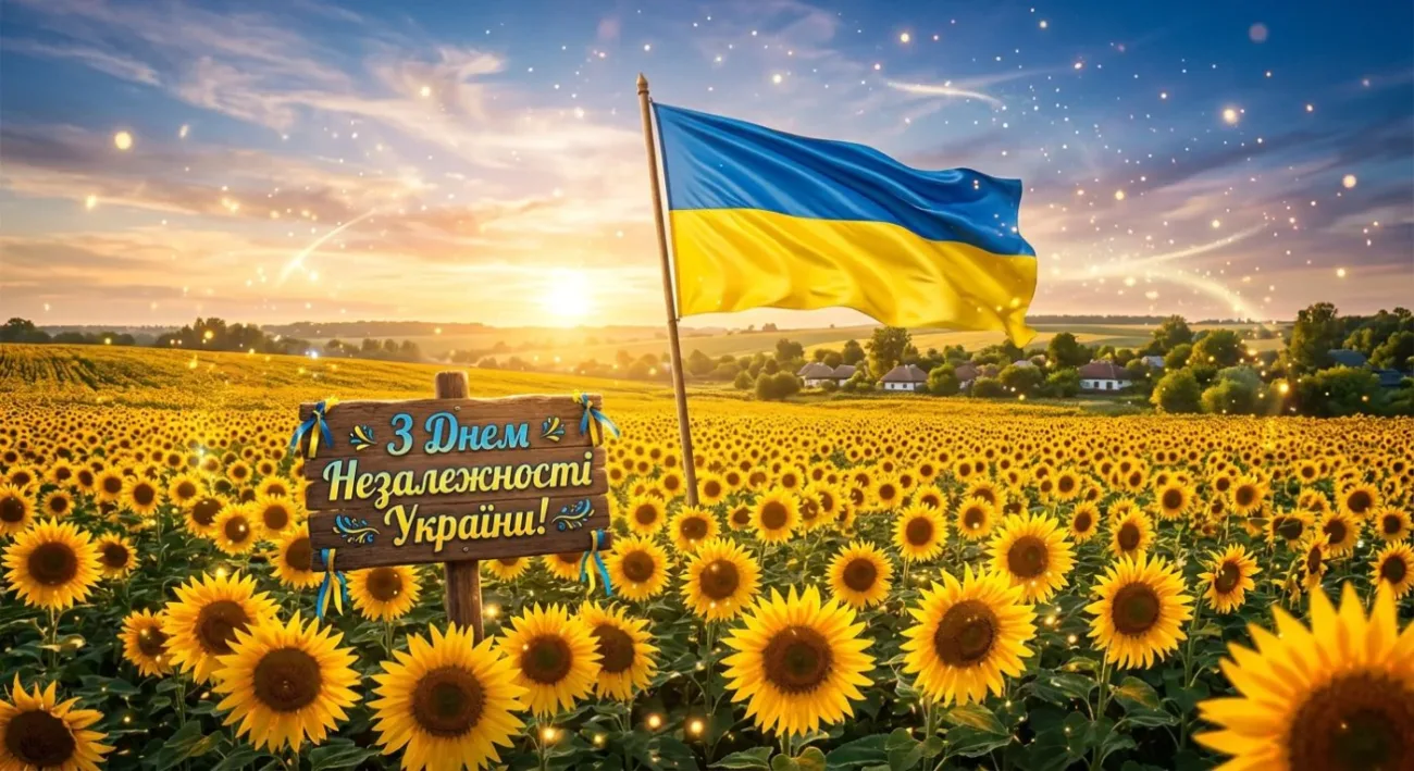 Привітання з Днем Незалежності України 2026: теплі слова, які подарують віру та надію