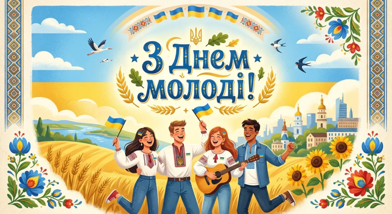Привітання з Днем молоді 2026: найкращі слова для друзів, коханих і близьких