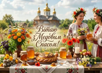 Привітання з Медовим Спасом 2026: красиві християнські побажання зі святом