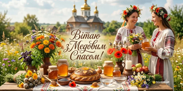 Привітання з Медовим Спасом 2026: красиві християнські побажання зі святом