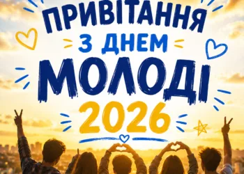 Привітання з Днем молоді 2026: найкращі слова для друзів, коханих і близьких