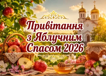 Привітання з Яблучним Спасом 2026: найщиріші побажання для найдорожчих людей