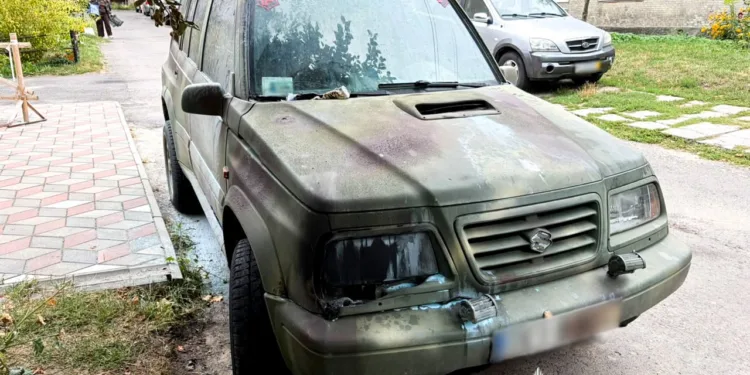У Рівному затримали 18-річного палія військових автівок
