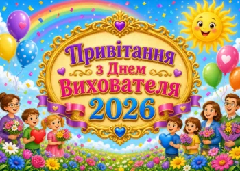 Привітання з Днем вихователя 2026: ці слова точно варто сказати людині, яка виховує ваших дітей