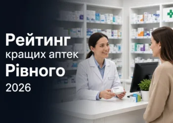 Рейтинг кращих аптек Рівного 2026