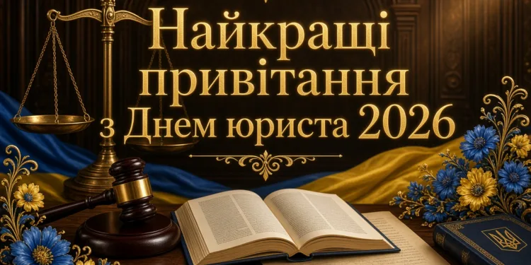 Найкращі привітання з Днем юриста 2026