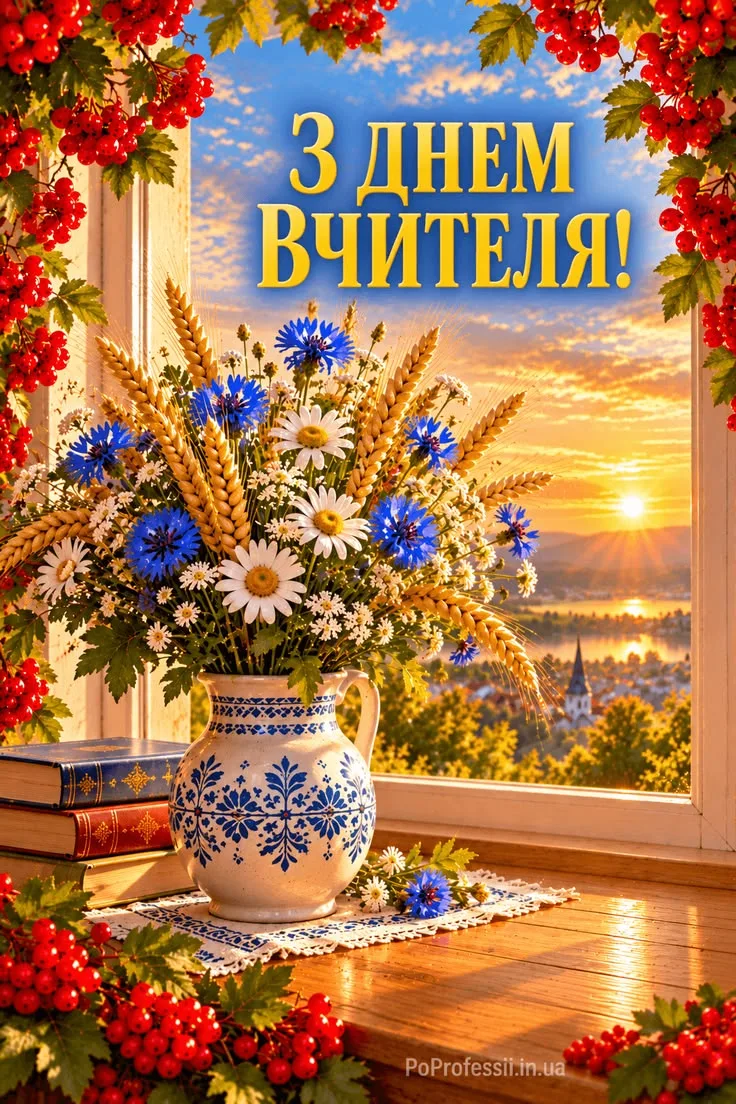 Оригінальні привітання з Днем вчителя 2026