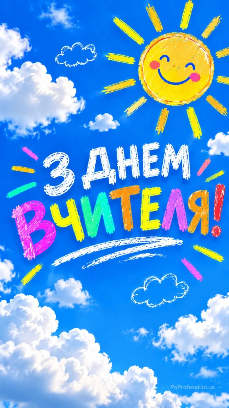 Оригінальні привітання з Днем вчителя 2026